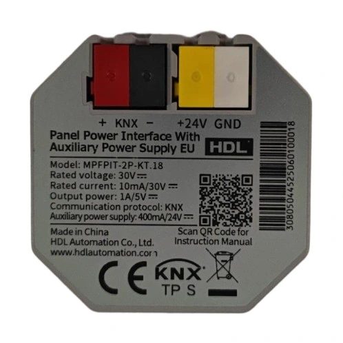 Panel Power Interface With Auxiliary Power Supply EU（KNX）